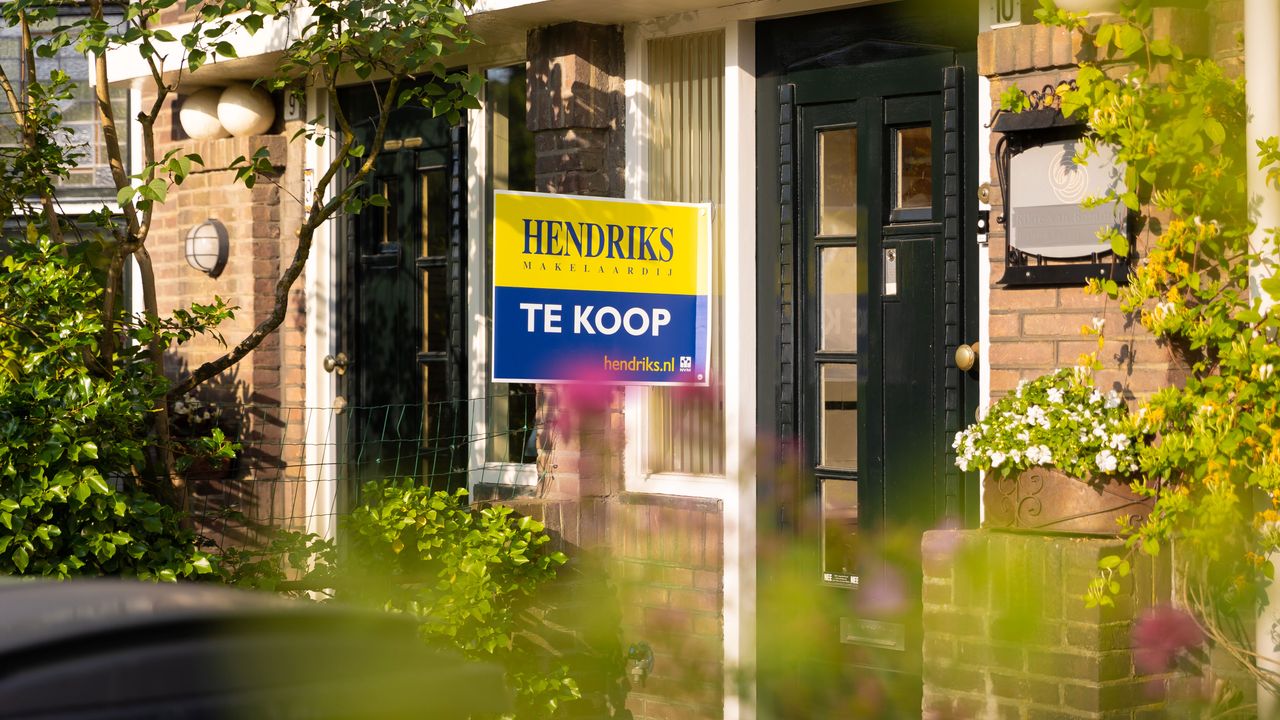 Huizenprijs in regio gedaald, meer woningen te koop