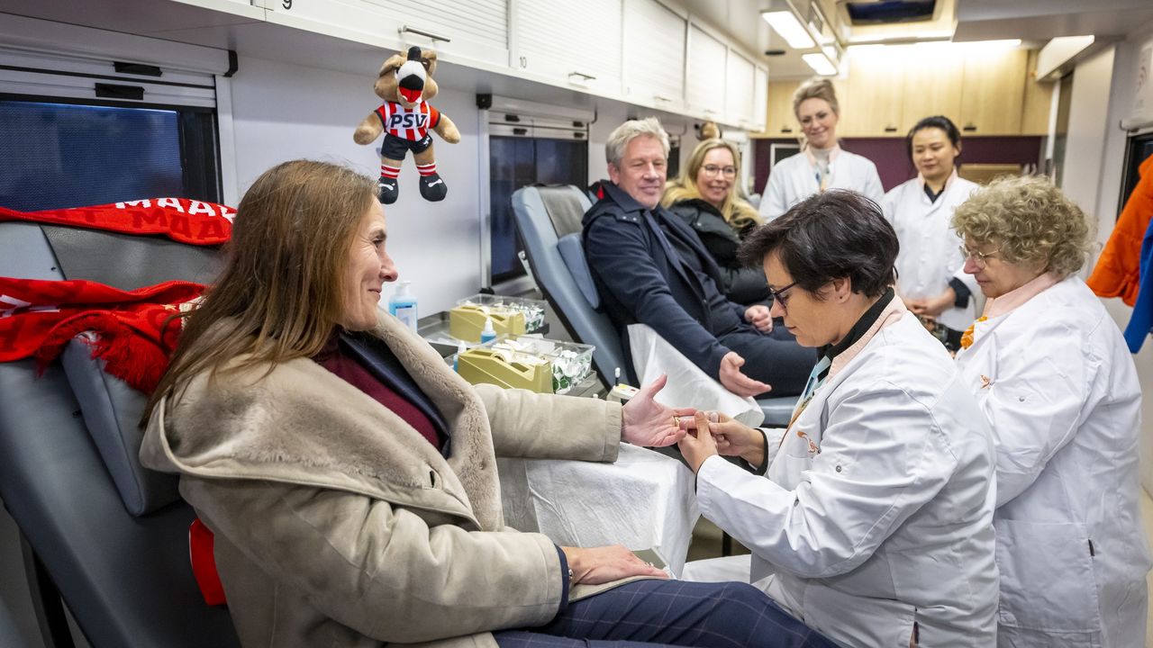 PSV en Philips zoeken samen bloeddonors in regio
