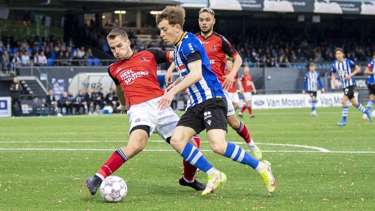 FC Eindhoven verliest tijdelijk stilgelegde derby van Helmond Sport