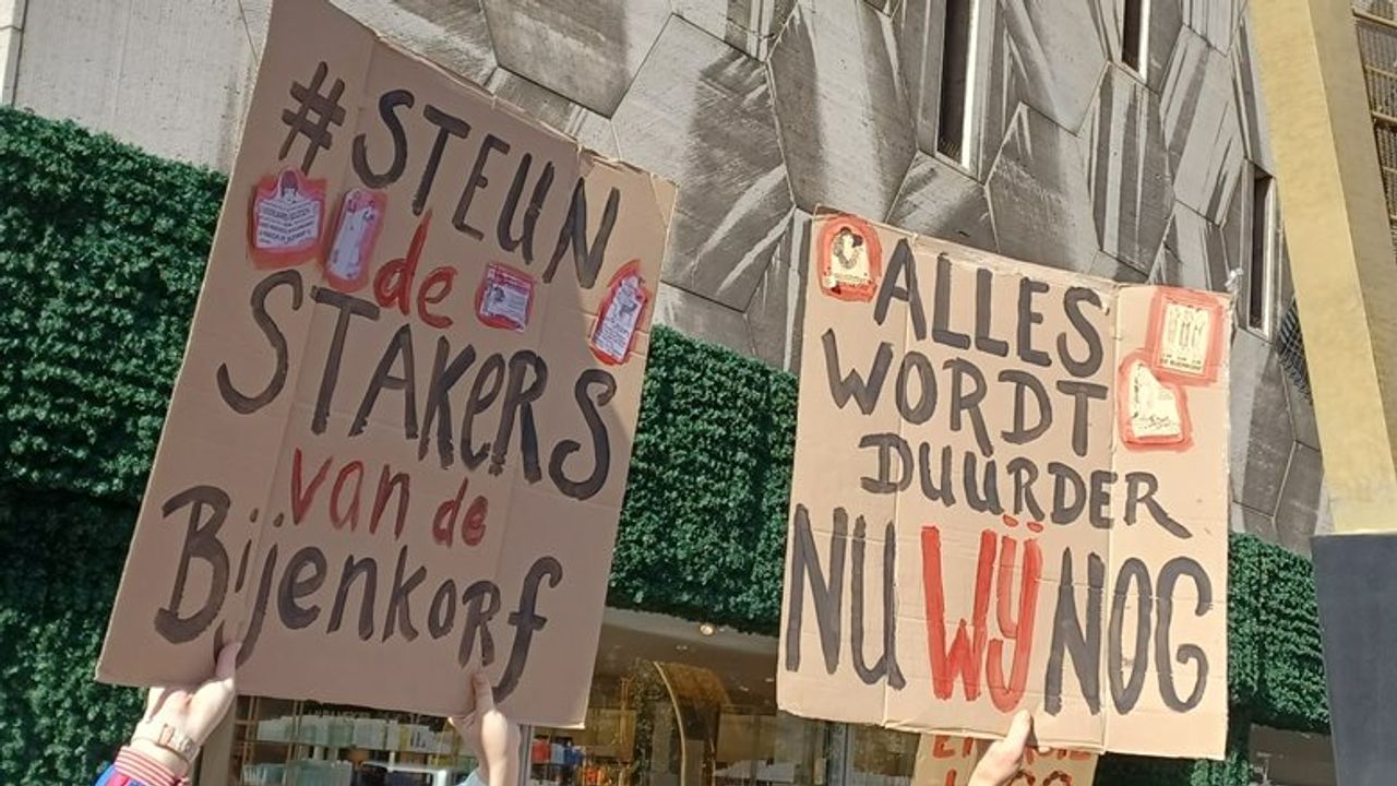 Medewerkers van Bijenkorf in Eindhoven gaan staken met Black Friday