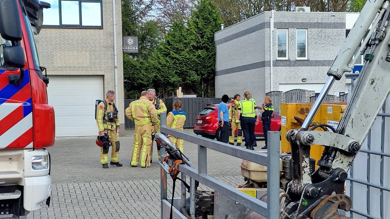 Brand in woning in Veldhoven, veel politie aanwezig