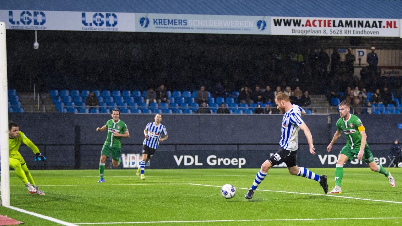 FC Eindhoven wint voorlopig laatste wedstrijd met publiek