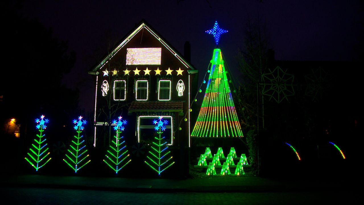 Waalre heeft weer de grootste kerst-lichtshow