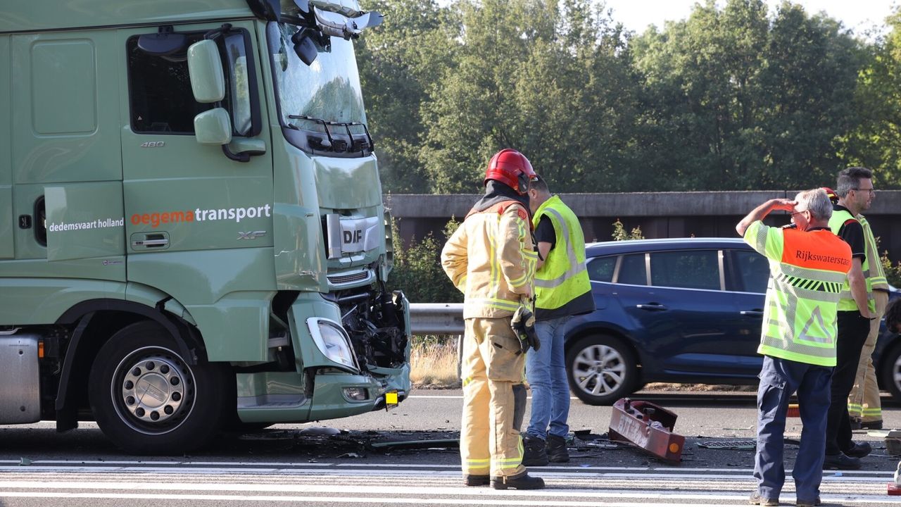Meerdere ongelukken op snelwegen rondom Eindhoven