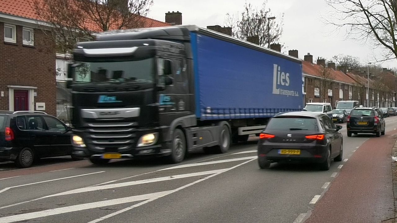 Vrachtwagenverbod Tivolilaan uitgesteld: 'Het is heel frustrerend'