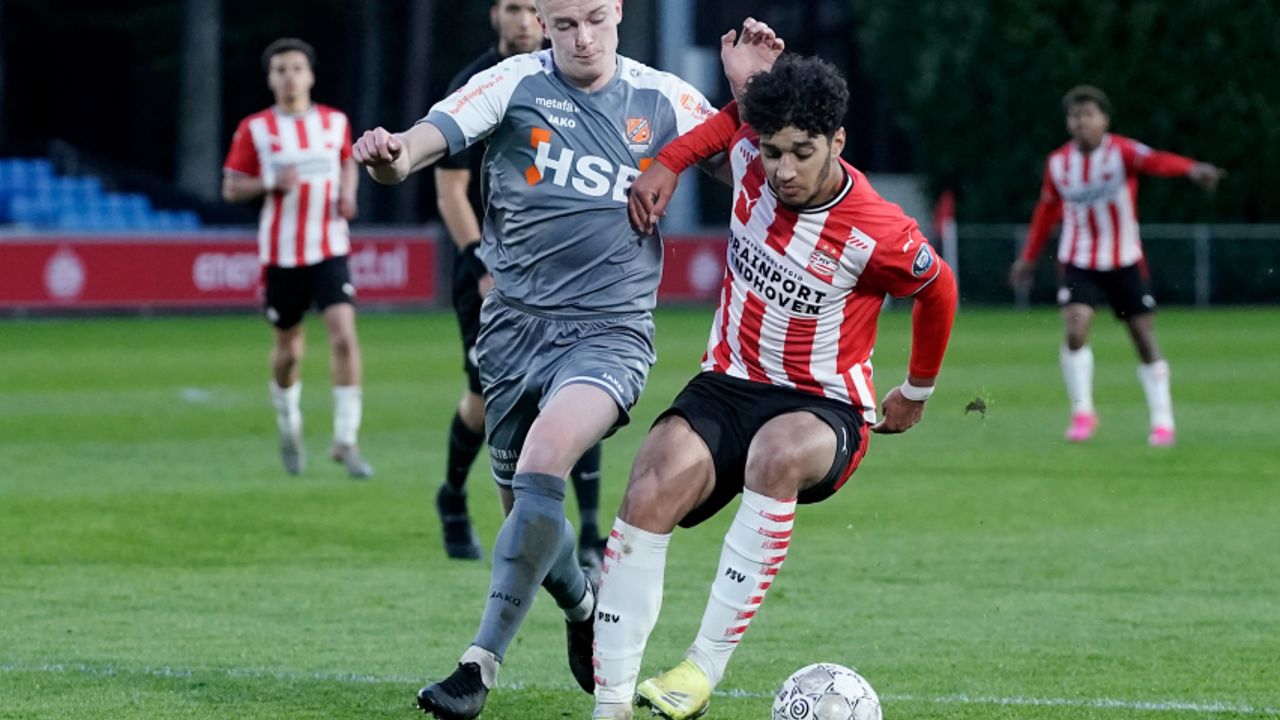 Jong PSV verliest nipt van FC Volendam
