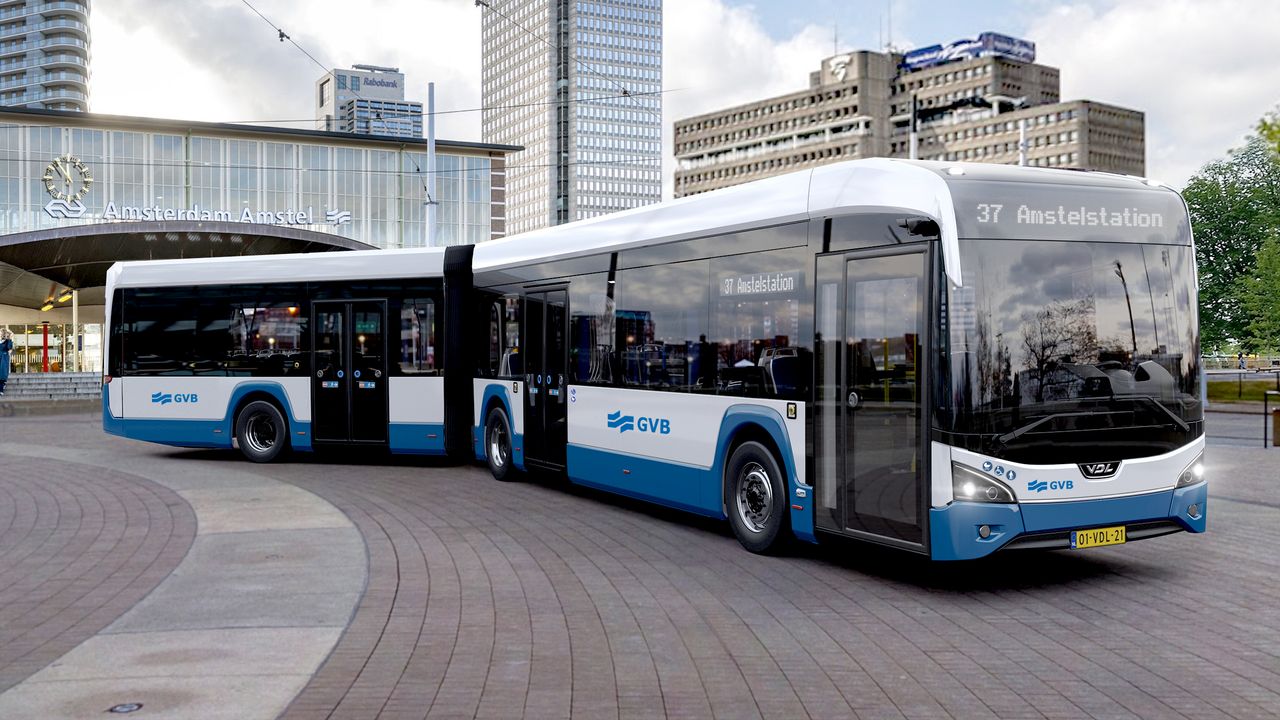 VDL levert 84 elektrische bussen voor Amsterdams openbaar vervoer