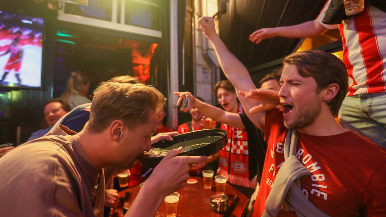 Stratumseind viert feest na bekerwinst PSV
