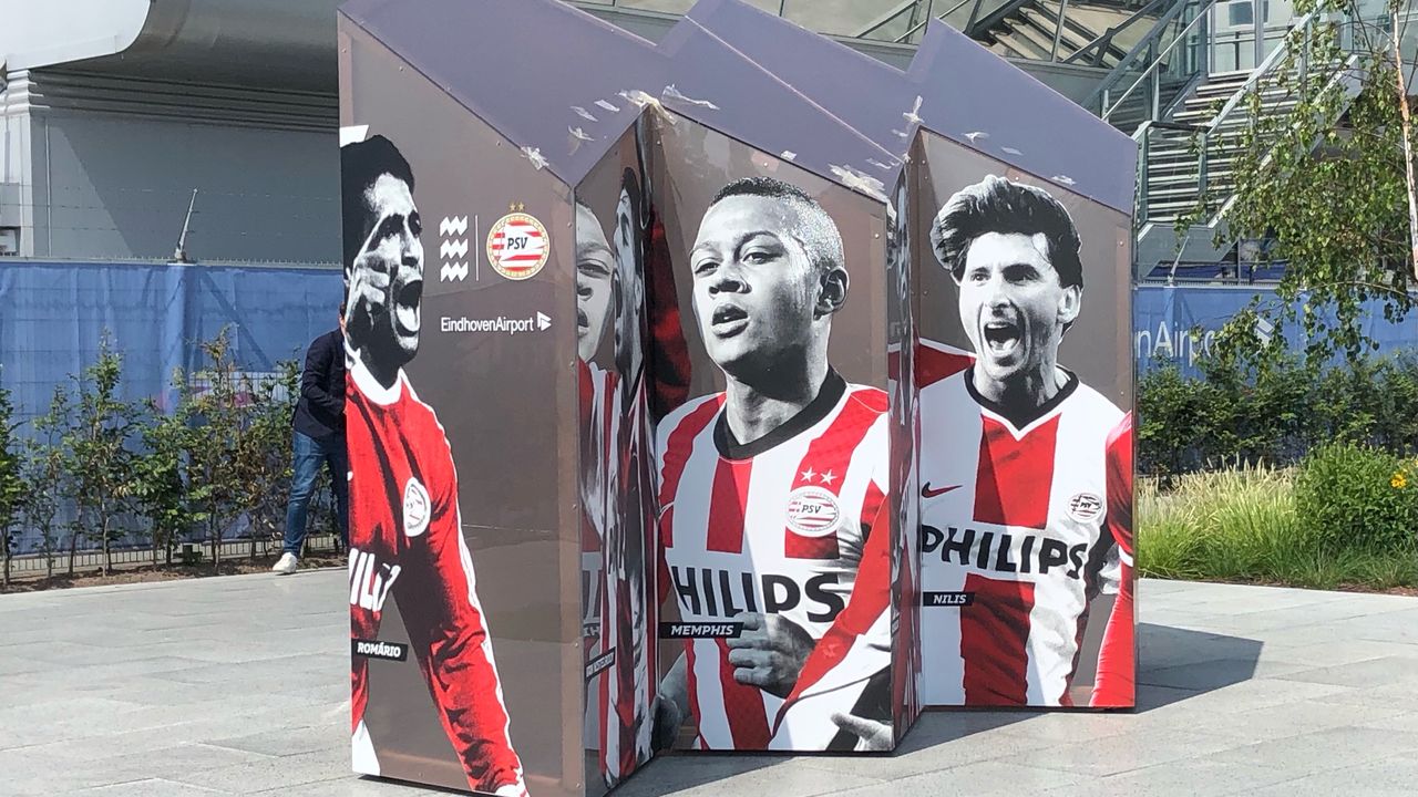 PSV-zuil verbindt stad, club en luchthaven