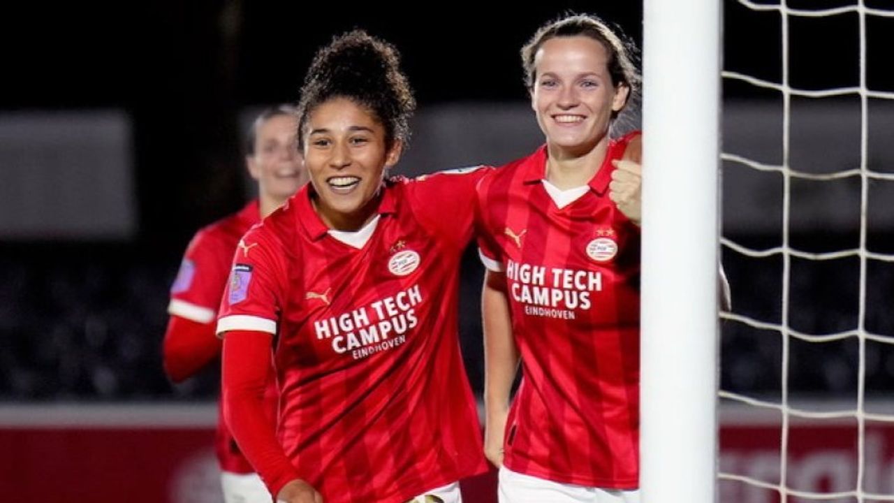 PSV Vrouwen wint met ruime cijfers van koploper Utrecht