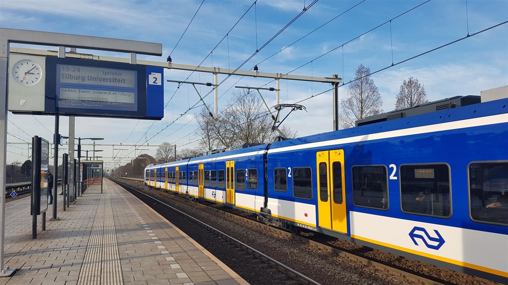 Geen treinen tussen Eindhoven en Boxtel door aanrijding