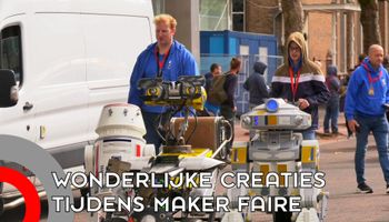 Kunst van het maken tijdens Maker Faire