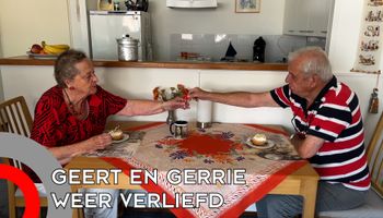 Gerrie en Geert vinden elkaar na 70 jaar weer terug