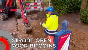 Straat in Woensel ligt open vanwege 'bitcoins'