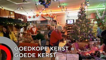 Een goedkope kerst is een goede kerst, vinden ze in winkelcentrum Woensel